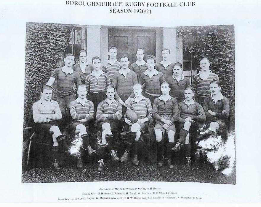 Boroughmuir FP Rugby Team 1920 and 21.jpg